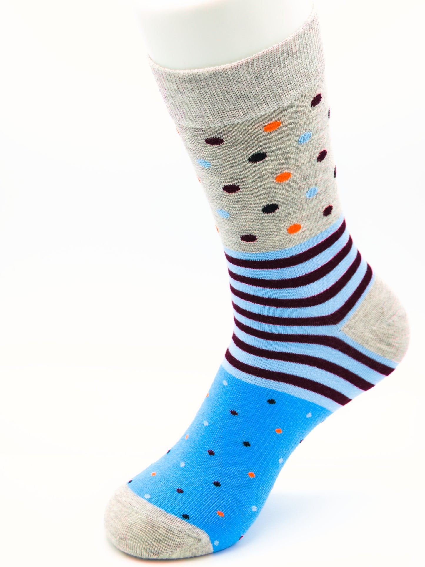Bunte Socken / Dress Socks / aus gekämmter Baumwolle im 3er Pack