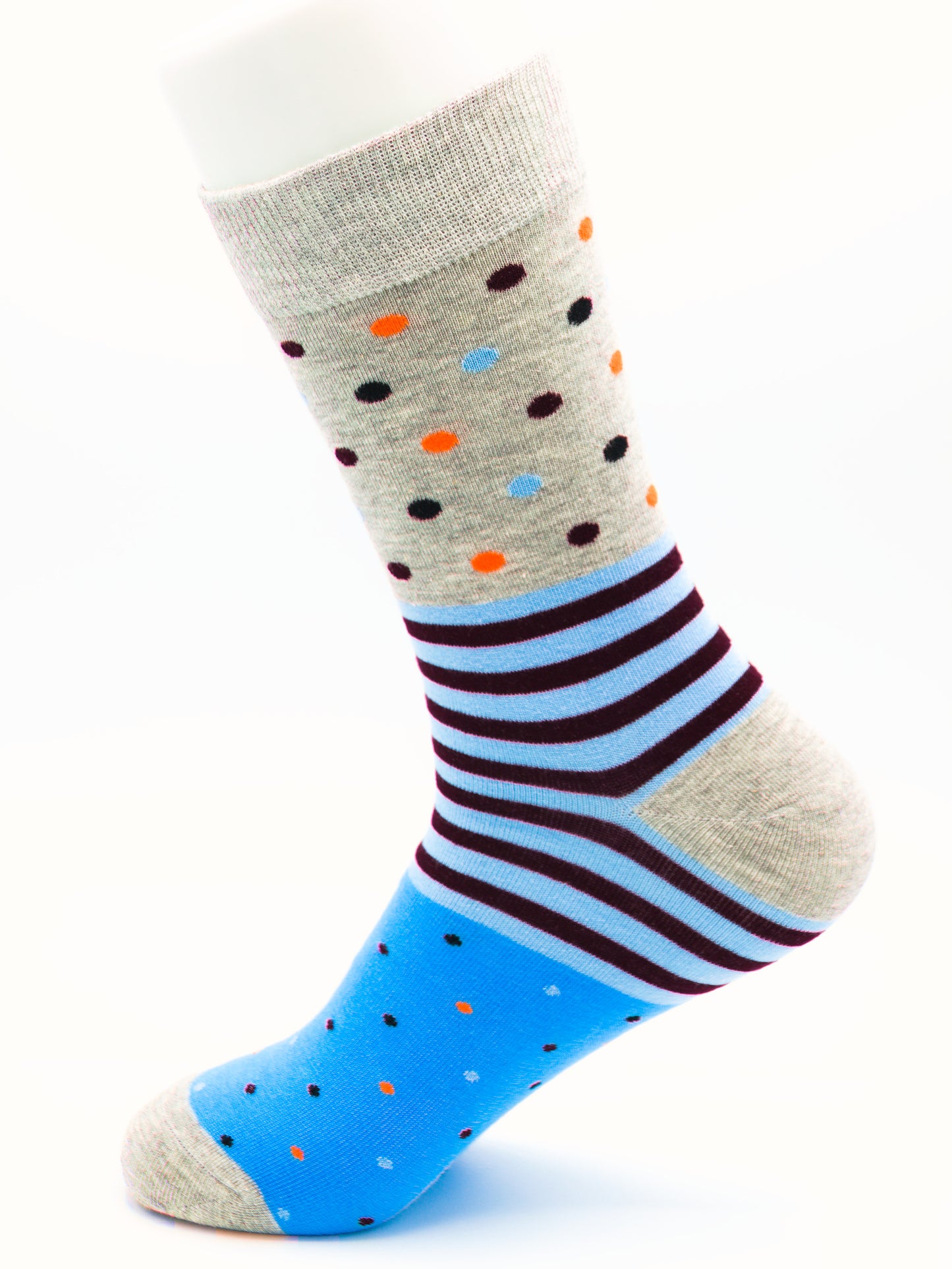 Bunte Socken / Dress Socks / aus gekämmter Baumwolle im 3er Pack