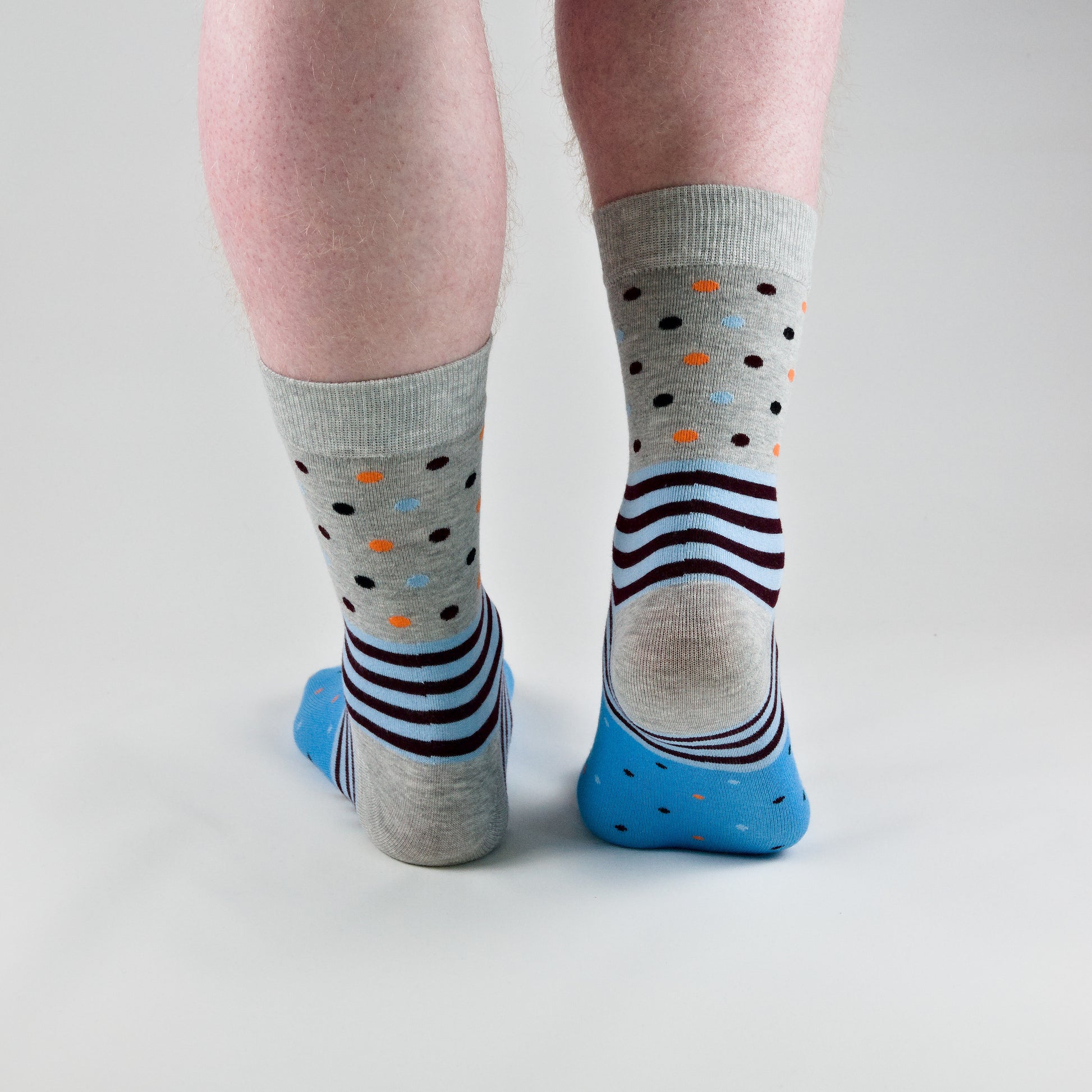 Dress Socks Grau/Blau