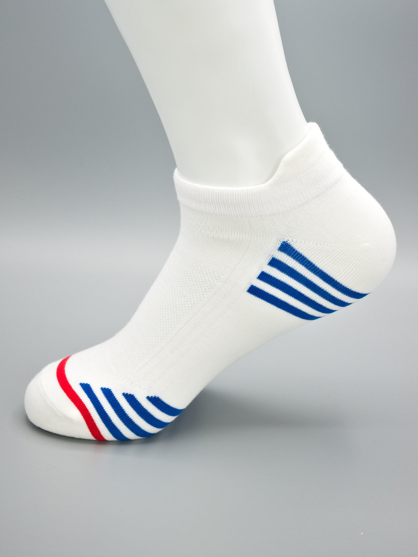 Sport Socken Weiß aus gekämmter Baumwolle im 3er Pack