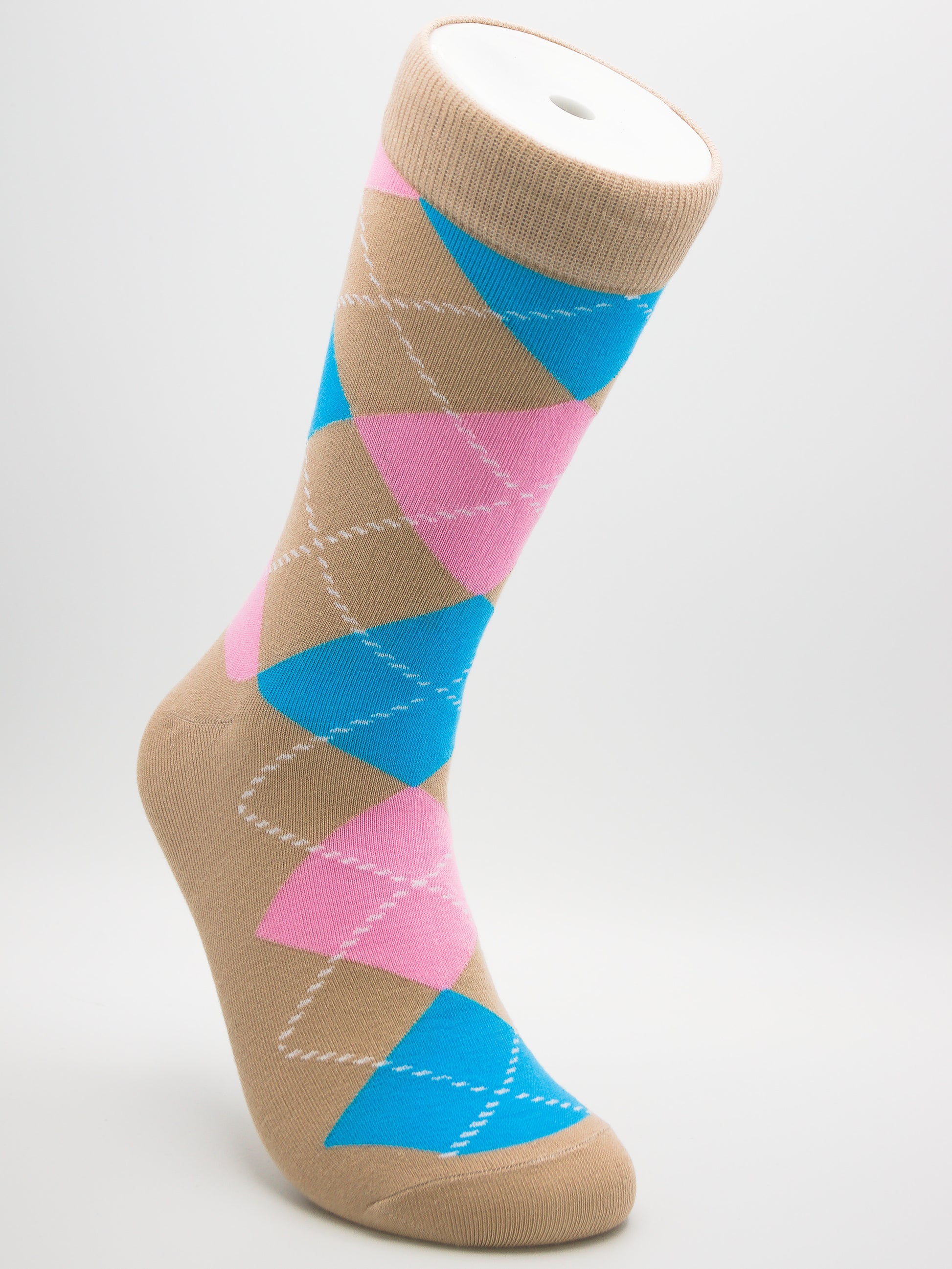 Dress Socks Rosa/Blau