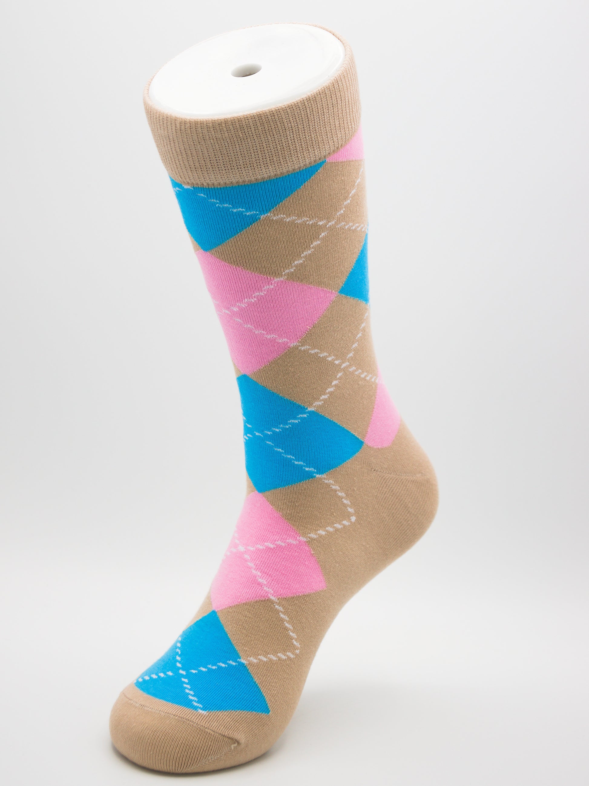 Dress Socks Rosa/Blau