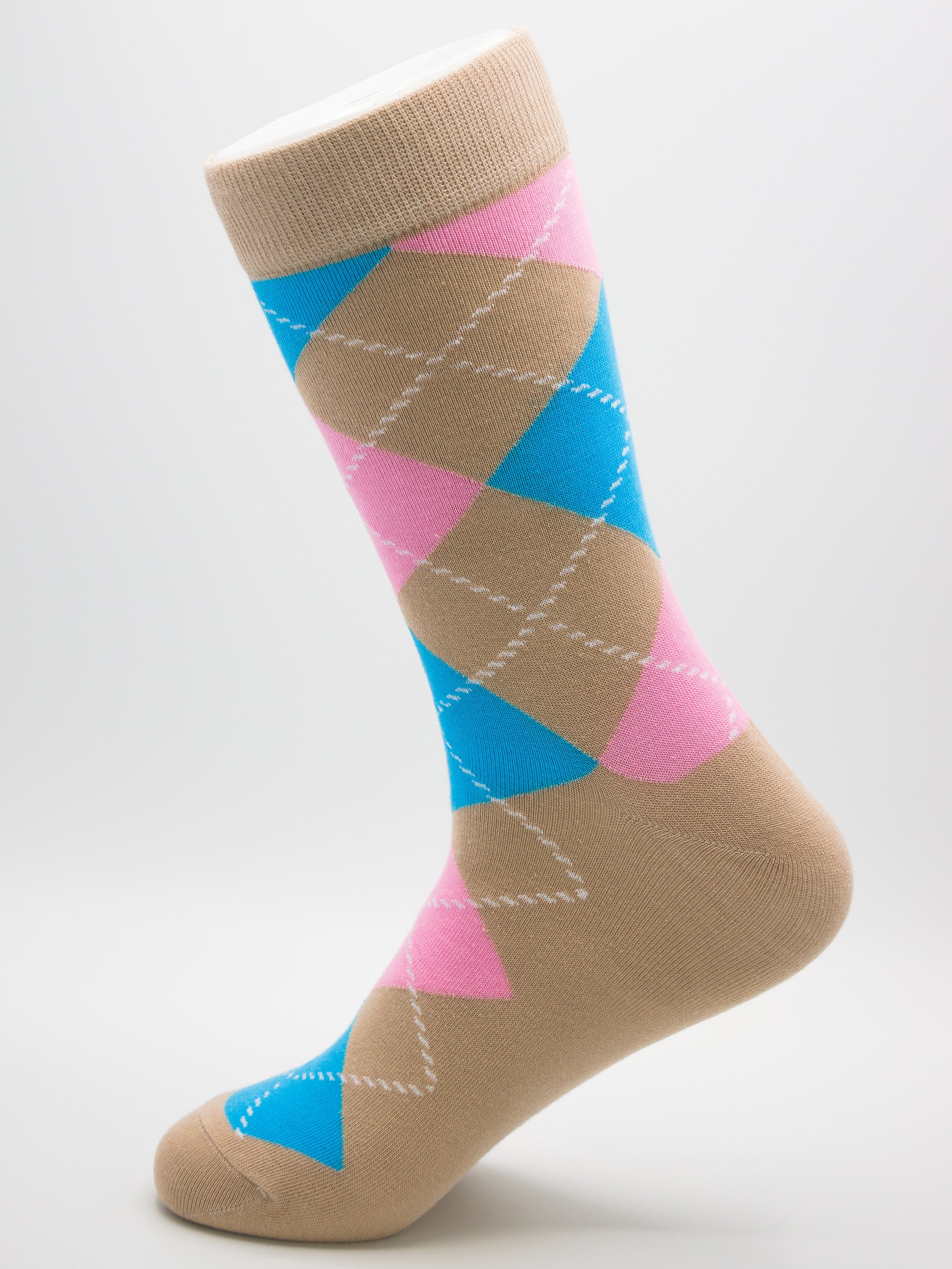 Dress Socks Rosa/Blau