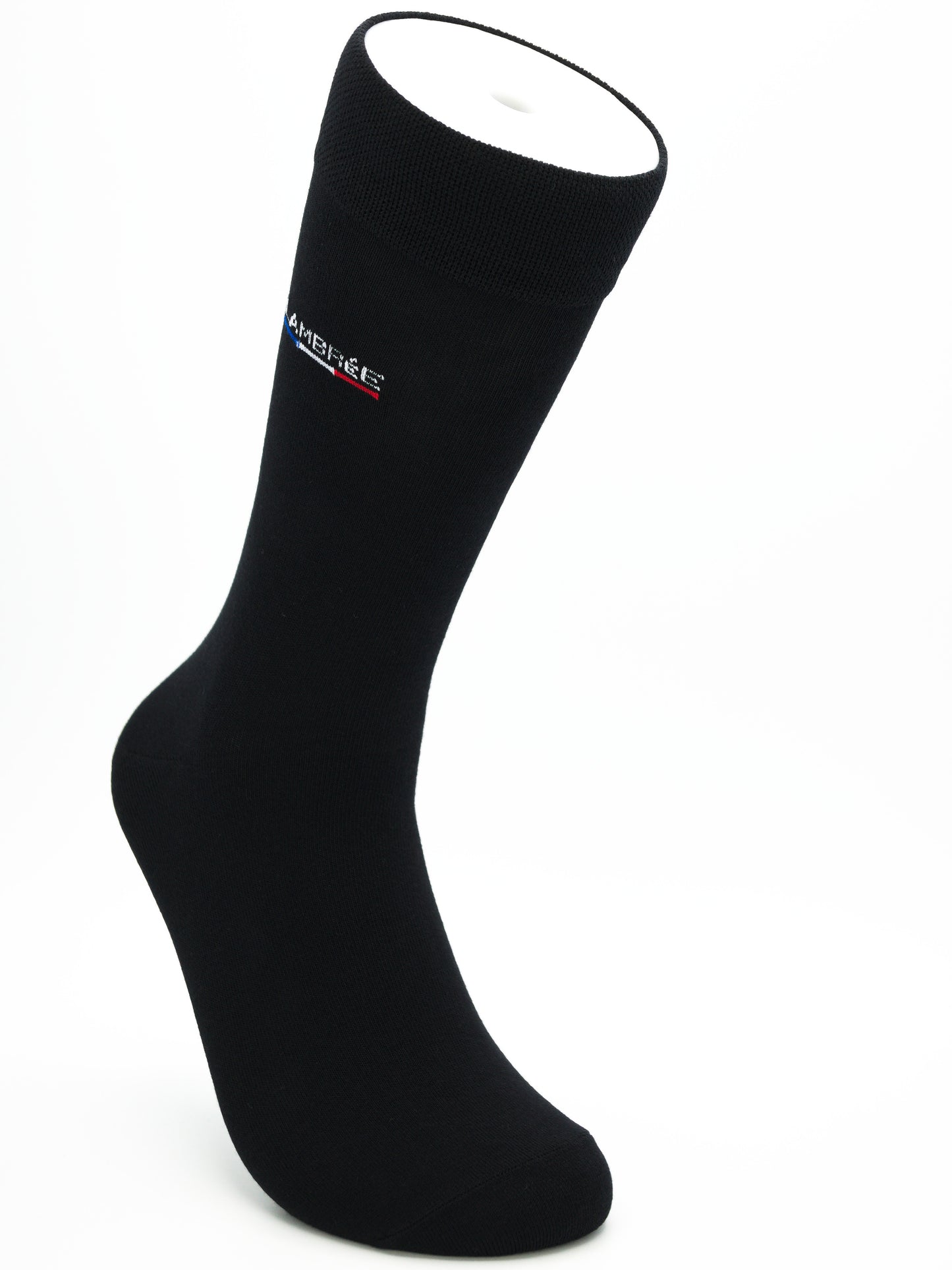 Business Socken Schwarz aus gekämmter Baumwolle im 3er Pack
