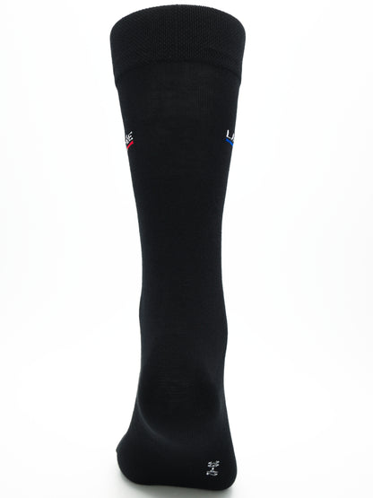 Business Socken Schwarz aus gekämmter Baumwolle im 3er Pack