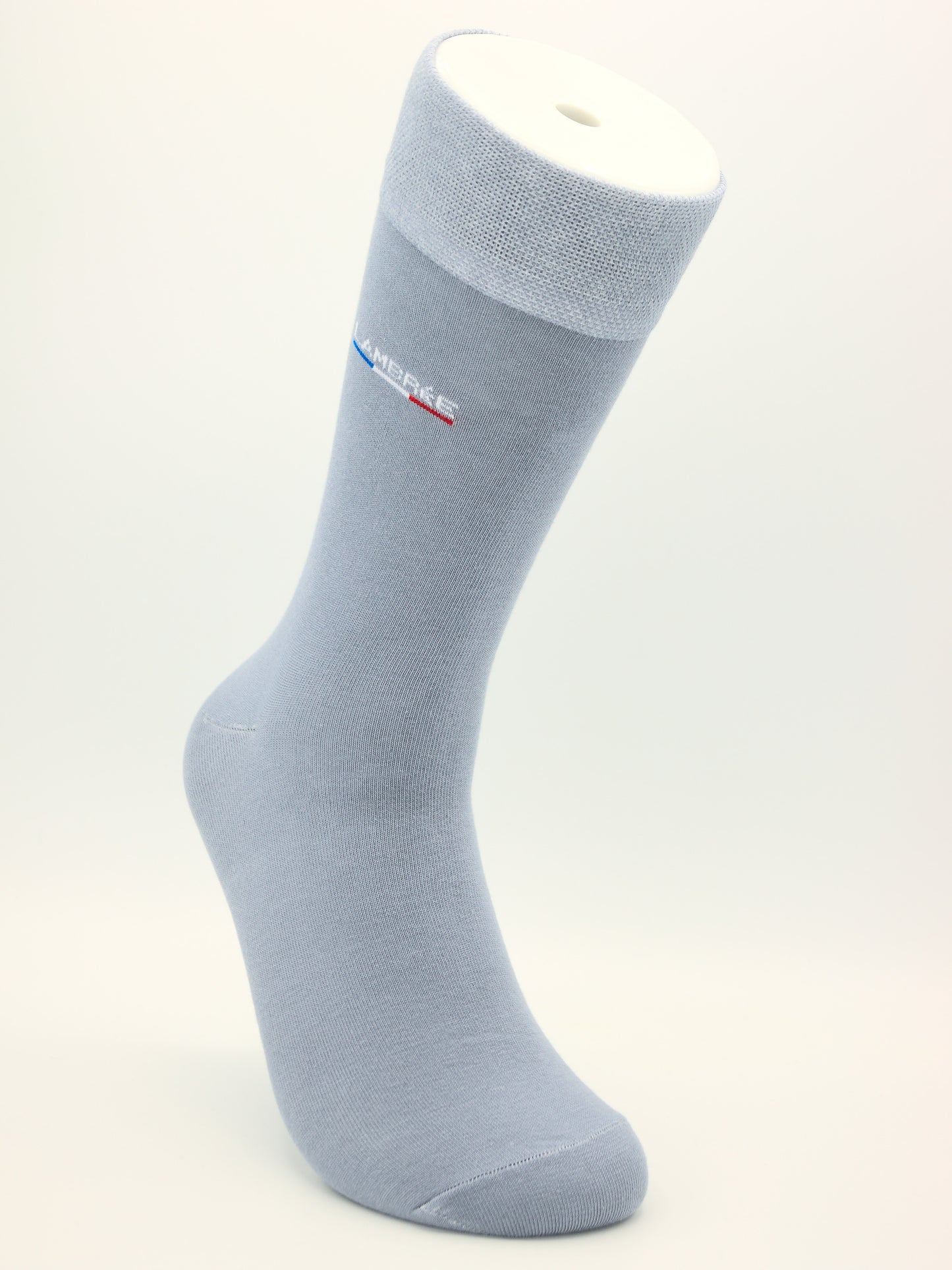 Business Socken Grau aus gekämmter Baumwolle im 3er Pack