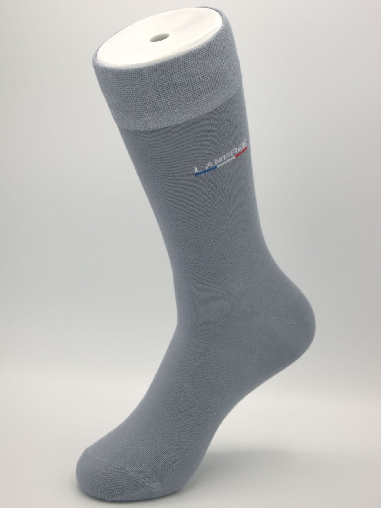 Business Socken Grau aus gekämmter Baumwolle im 3er Pack
