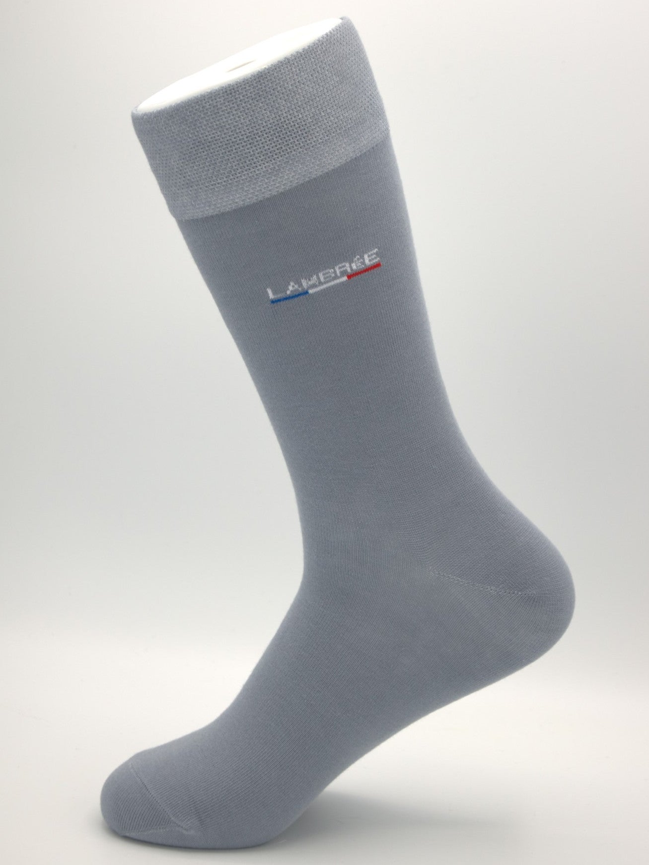 Business Socken Grau aus gekämmter Baumwolle im 3er Pack