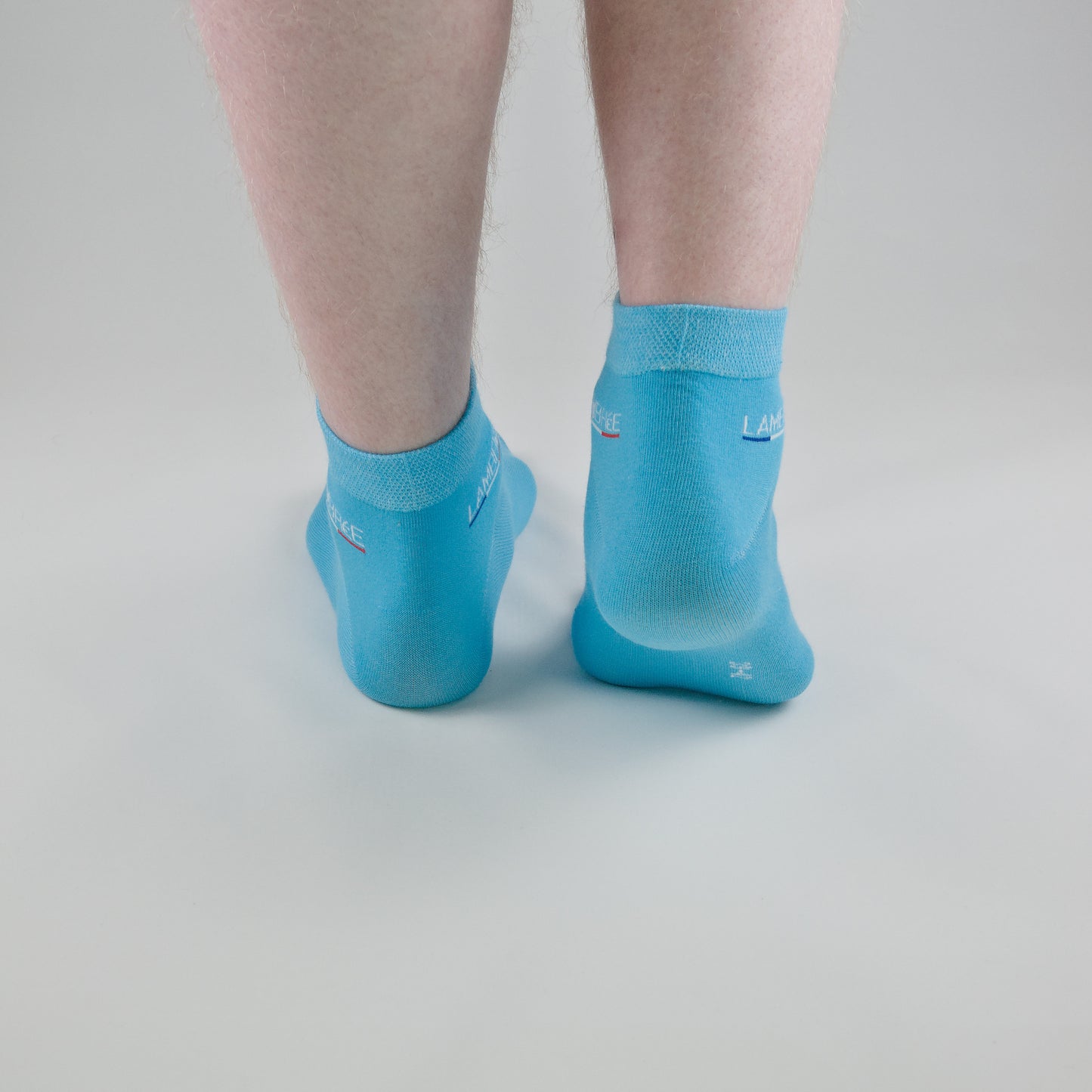 Sneaker Socken Ocean Blue aus gekämmter Baumwolle im 3er Pack