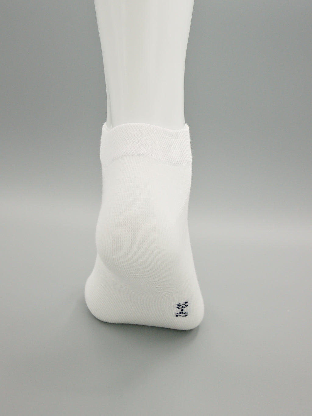 Sneaker Socken Weiß aus gekämmter Baumwolle im 3er Pack