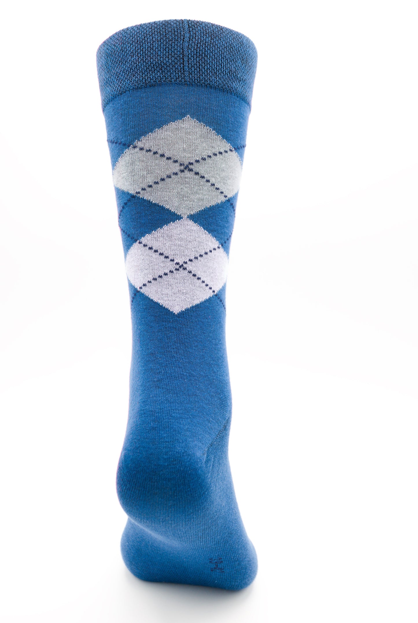 Business Socken Blau aus gekämmter Baumwolle im 3er Pack