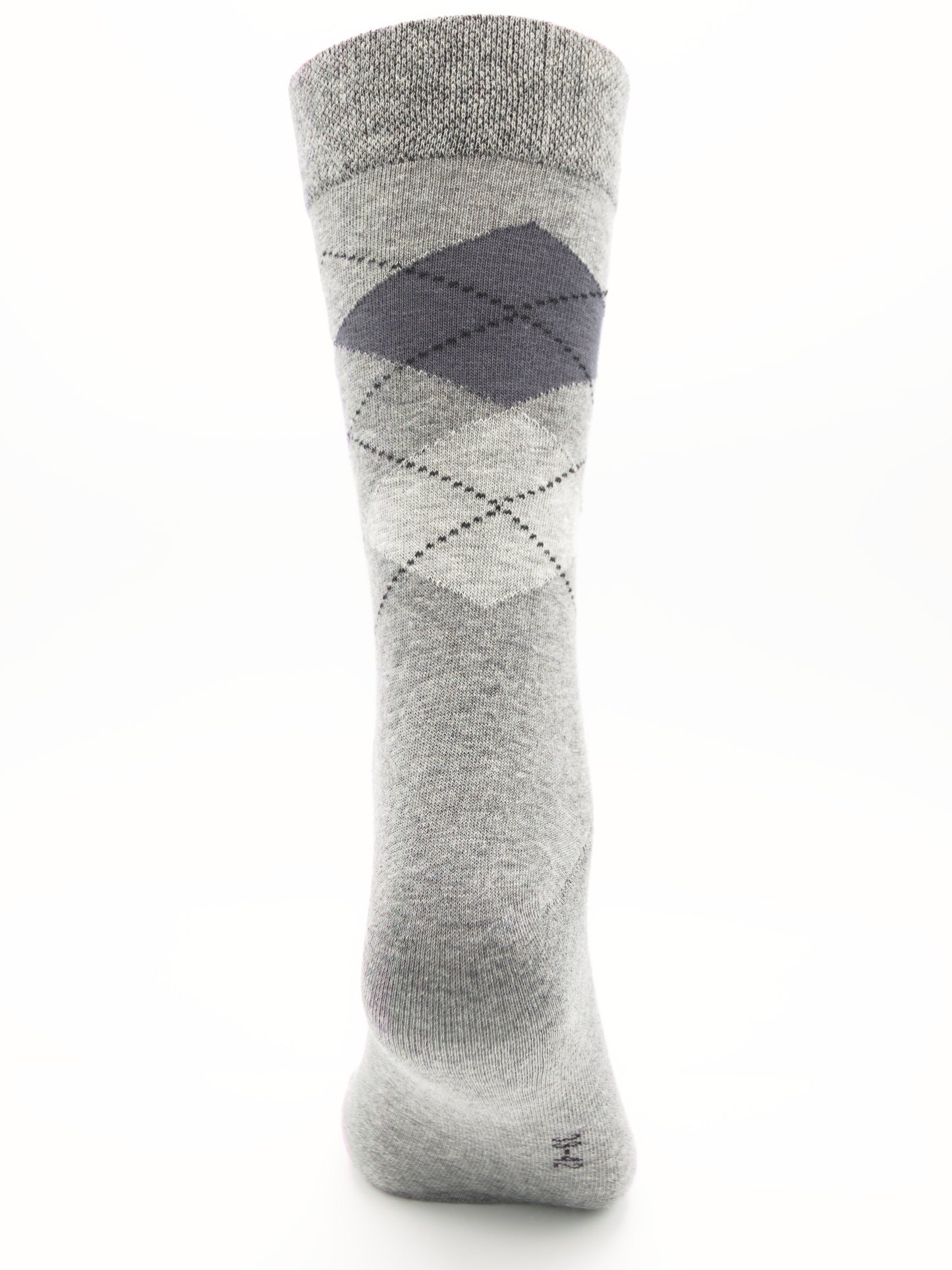 Business Socken Grau aus gekämmter Baumwolle im 3er Pack