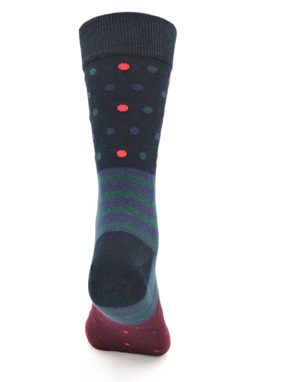 Bunte Socken / Dress Socks / aus gekämmter Baumwolle im 3er Pack