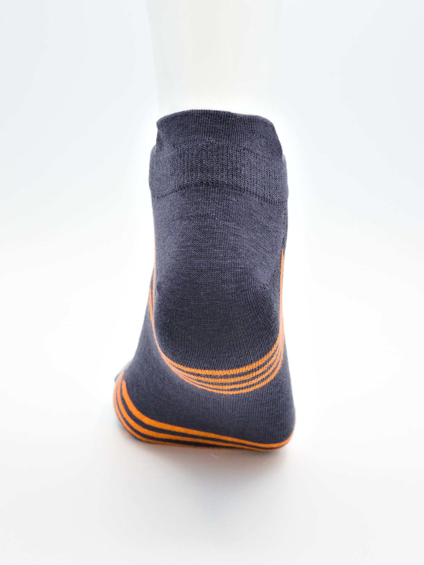Sport Socken Grau aus gekämmter Baumwolle im 3er Pack