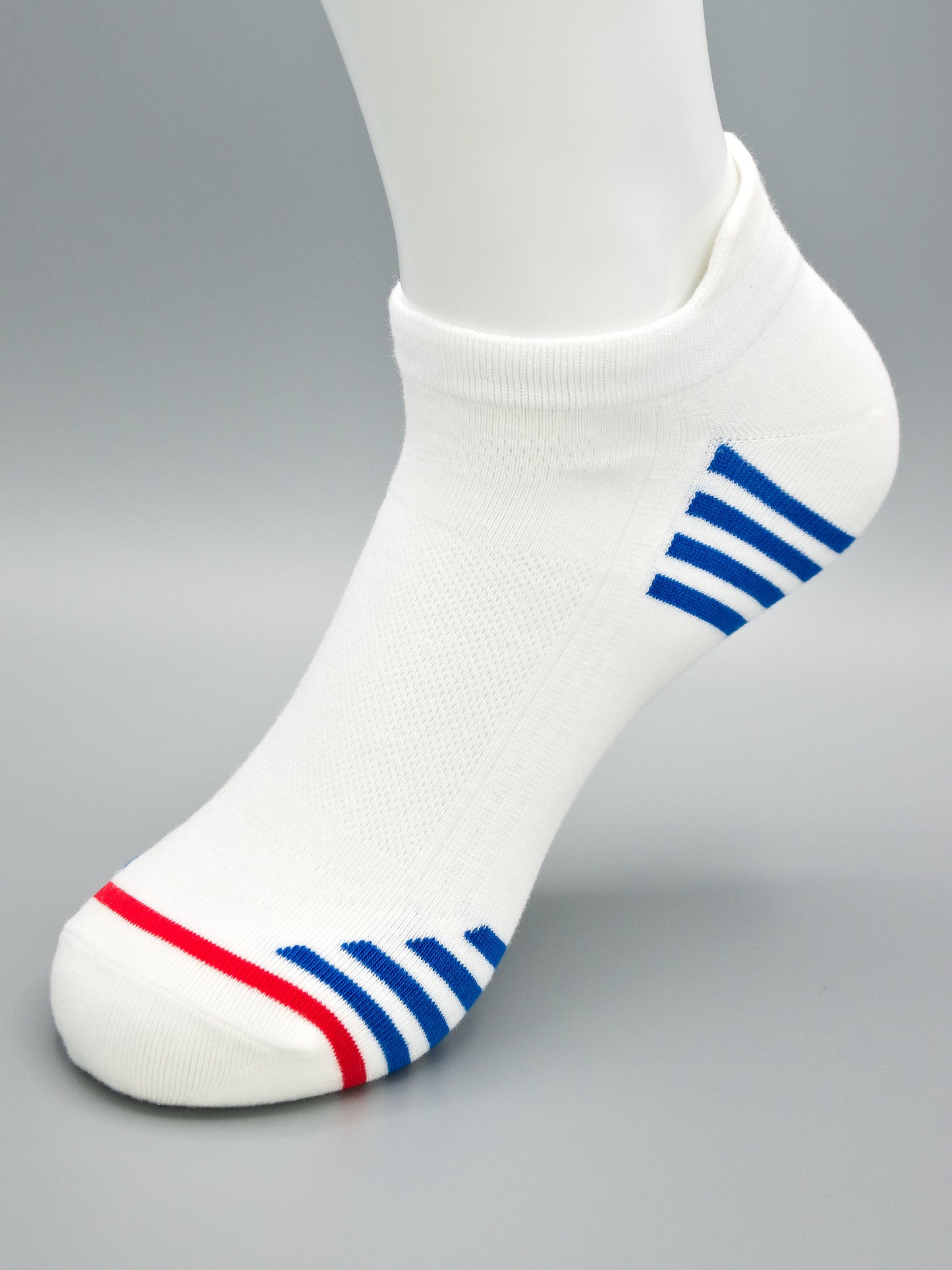 Sport Socken Weiß aus gekämmter Baumwolle im 3er Pack