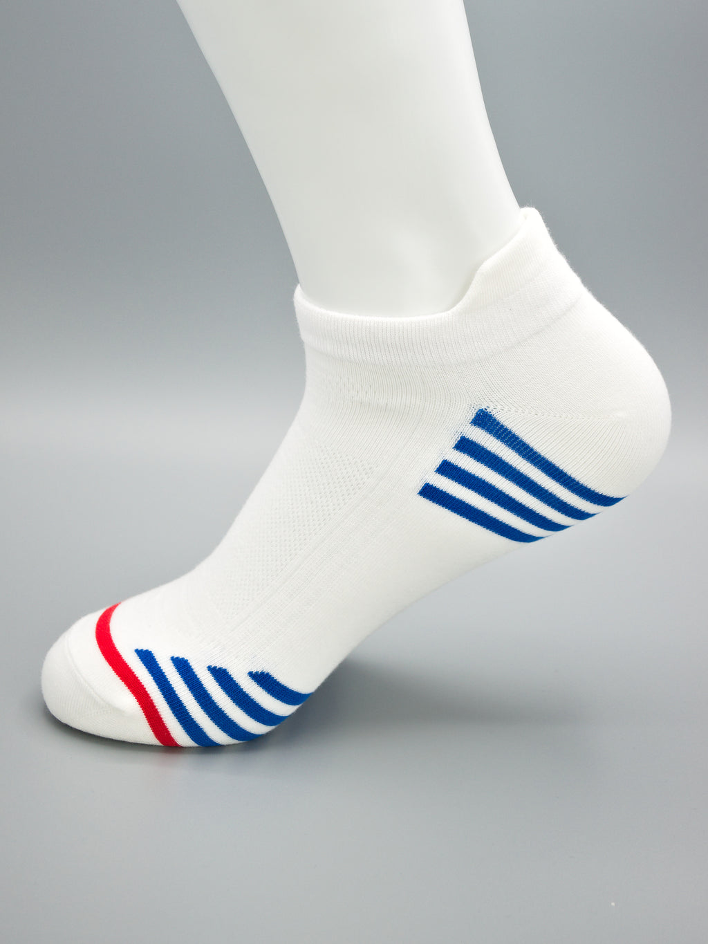 Sport Socken Weiß aus gekämmter Baumwolle im 3er Pack