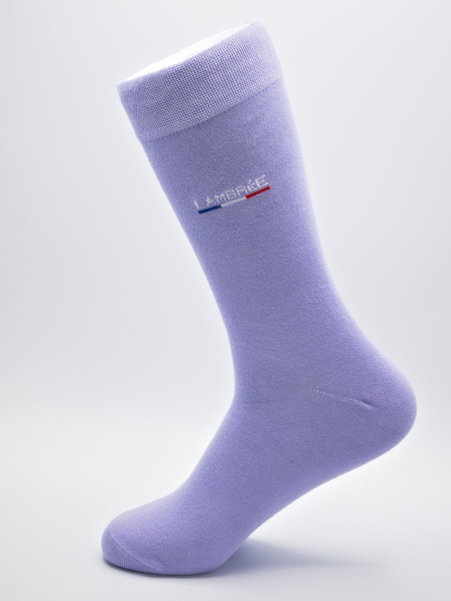 Business Socken Lila aus gekämmter Baumwolle im 3er Pack