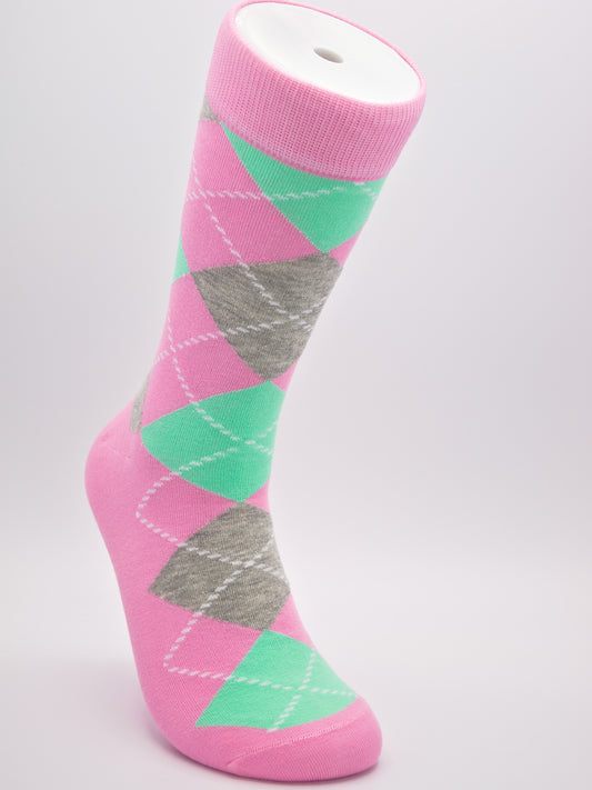 Bunte Socken / Dress Socks / aus gekämmter Baumwolle im 3er Pack