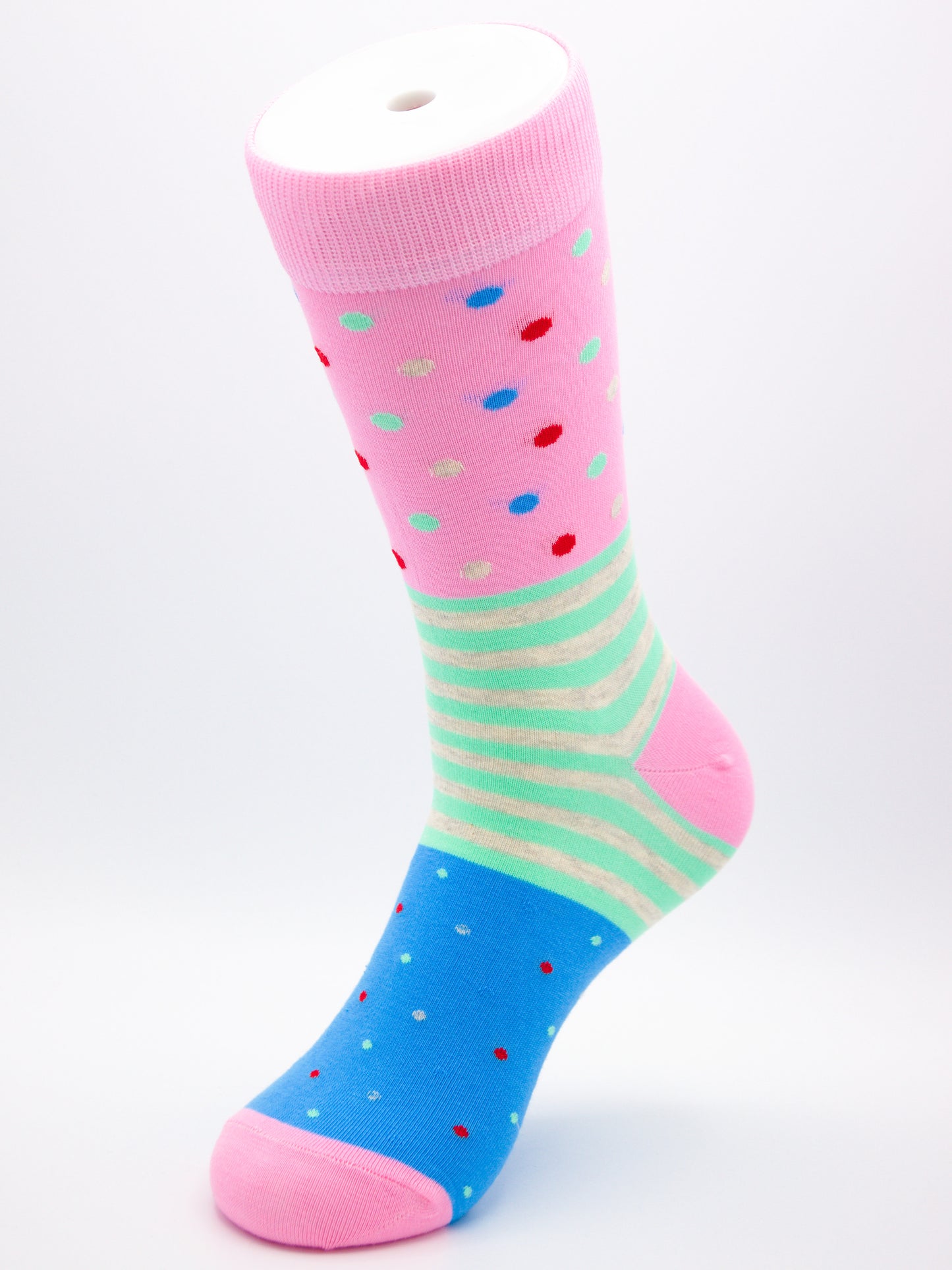 Bunte Socken / Dress Socks / aus gekämmter Baumwolle im 3er Pack