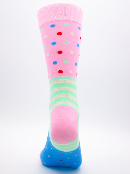 Bunte Socken / Dress Socks / aus gekämmter Baumwolle im 3er Pack